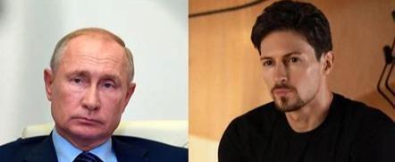 Песков опроверг встречу Дурова с Путиным в Баку